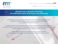 Tablet Screenshot of mrinformatica.es
